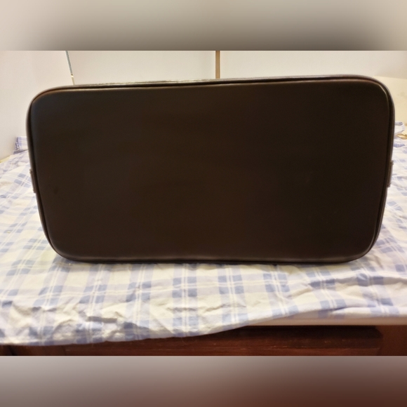 Louis Vuitton Alma PM Handbag Damiere Ebene Brown Canvas Bag N51131 - VGC - Picture 8 of 16